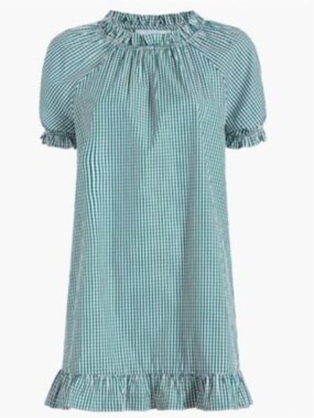 Hill House Katherine Nap Dress | Emerald Gingham Small